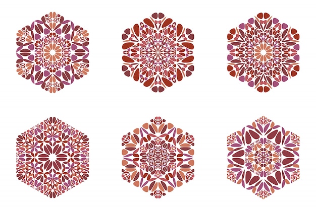 1846+ Floral Hexagon Svg Free - SVG,PNG,EPS & DXF File Include - Free