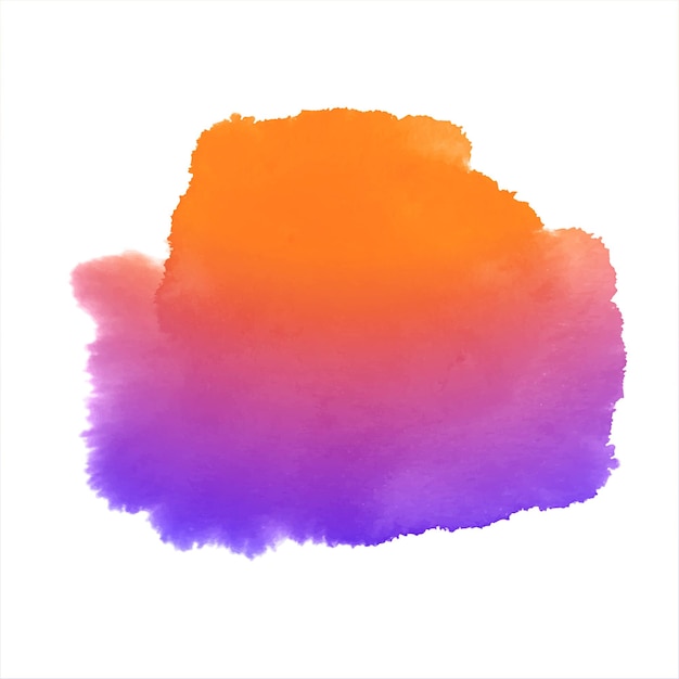 Free Vector Abstract Colorful Watercolor Hand Drawn Splash Design