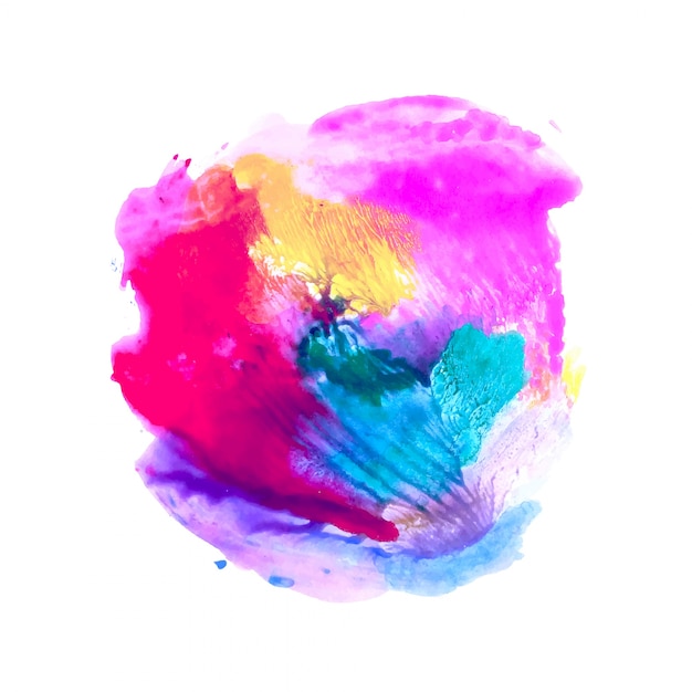 Download Premium Vector | Abstract colorful watercolor splash ...