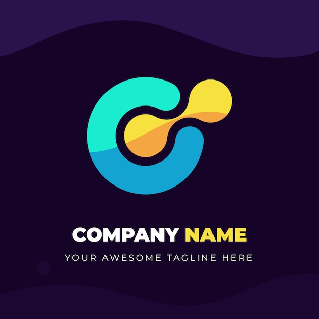 Download Free Abstract Company Logo Concept Free Vector Use our free logo maker to create a logo and build your brand. Put your logo on business cards, promotional products, or your website for brand visibility.