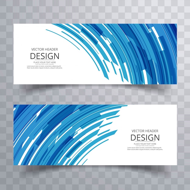 Download Free Download This Free Vector Abstract Creative Blue Lines Banners Set Use our free logo maker to create a logo and build your brand. Put your logo on business cards, promotional products, or your website for brand visibility.