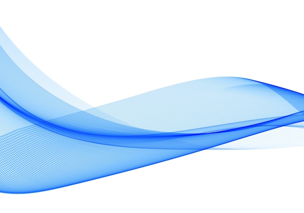 Free Vector | Abstract creative blue wave