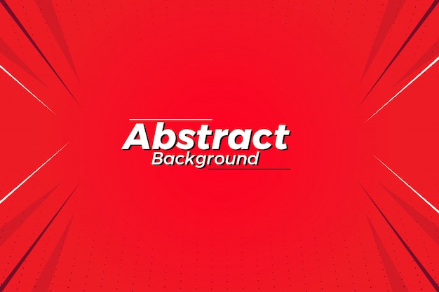 Premium Vector | Abstract creative red colour background