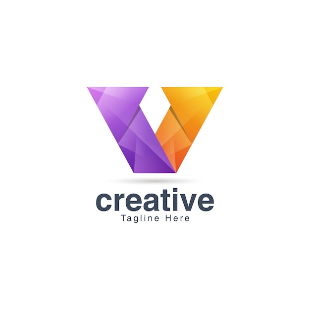 Download Free Abstract Creative Vibrant Letter V Logo Template Premium Vector Use our free logo maker to create a logo and build your brand. Put your logo on business cards, promotional products, or your website for brand visibility.