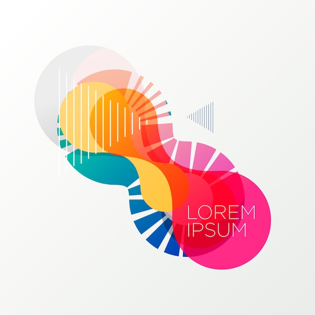 abstract curvy shapes colorful background Free Vector abstract curvy shapes colorful background Free Vector