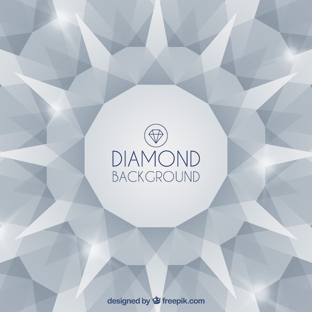 Abstract diamond background Vector | Free Download