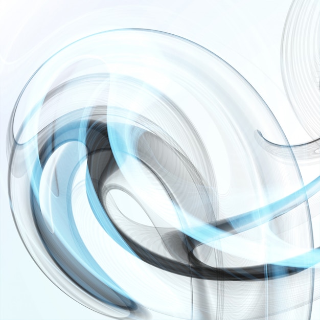 Abstract dynamic background, futuristic wavy illustration, art concept Premium Vector