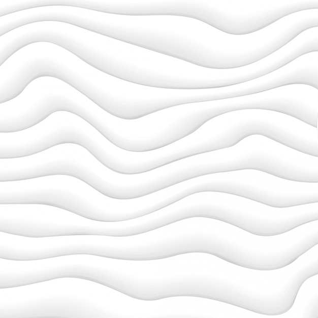 Abstract dynamic white waves background | Premium Vector