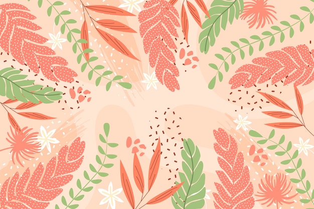 Free Vector | Abstract floral background