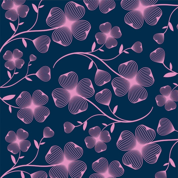 Premium Vector | Abstract floral background