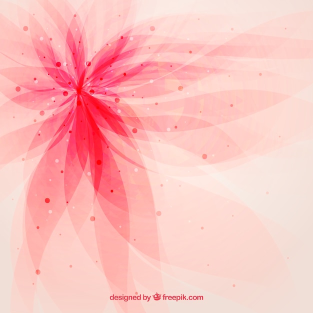 Abstract flower background | Free Vector