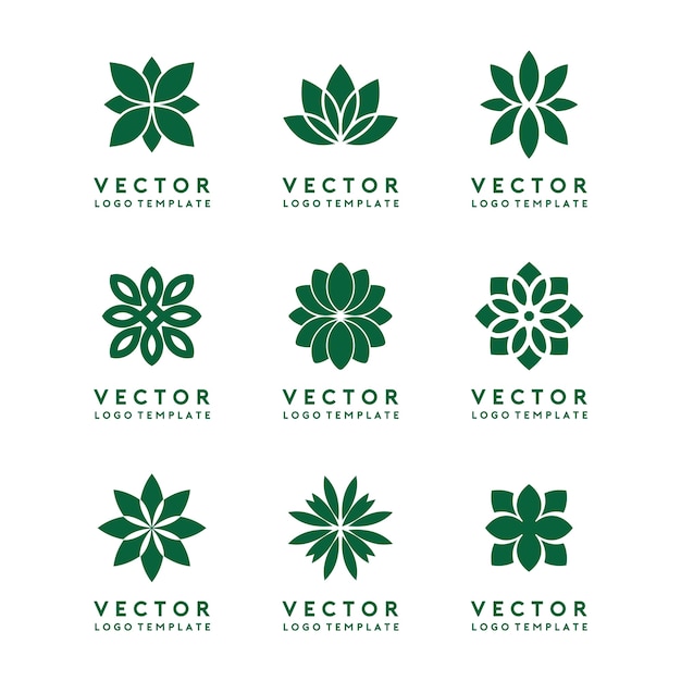 Download Free Abstract Flower Logo Template Vector Set Premium Vector Use our free logo maker to create a logo and build your brand. Put your logo on business cards, promotional products, or your website for brand visibility.