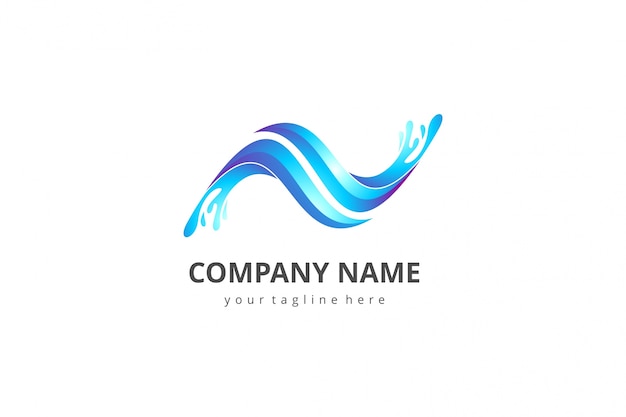 Download Free Abstract Fluid Logo Template Premium Vector Use our free logo maker to create a logo and build your brand. Put your logo on business cards, promotional products, or your website for brand visibility.