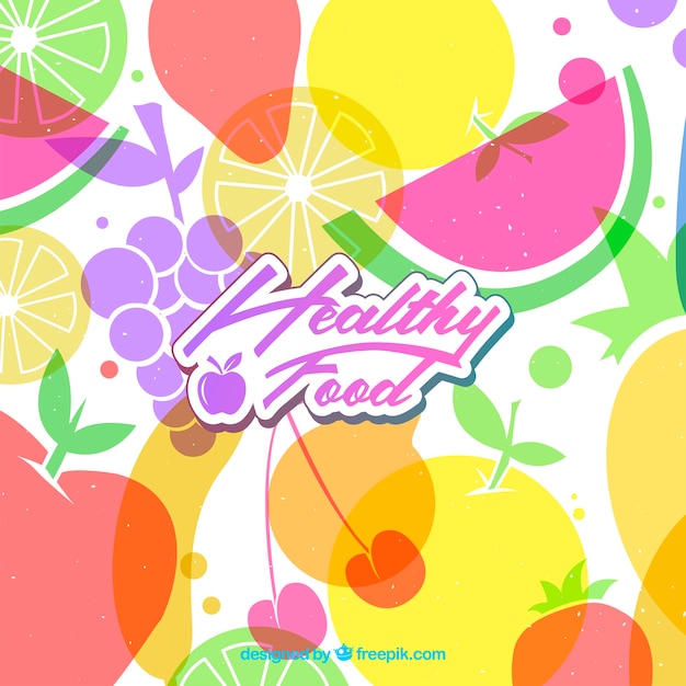 Free Vector | Abstract food background