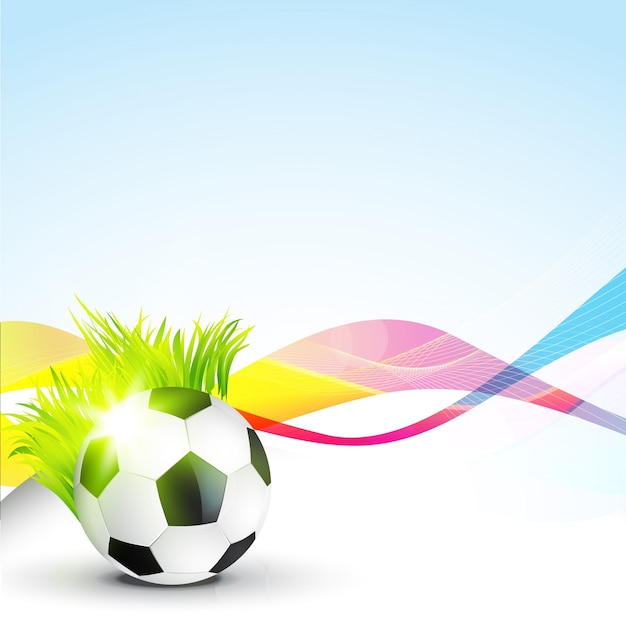 Abstract football background\
illustration