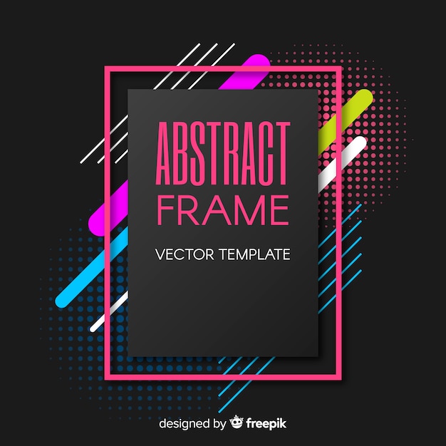 Free Vector | Abstract frame background