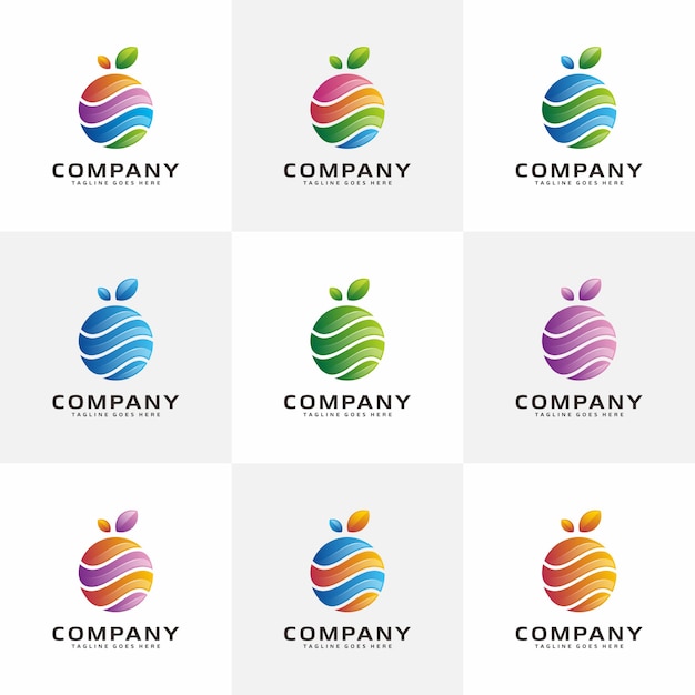 Download Free Abstract Fruit Logo Design Premium Vector Use our free logo maker to create a logo and build your brand. Put your logo on business cards, promotional products, or your website for brand visibility.