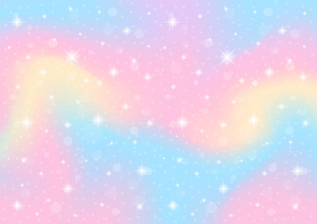Galaxy Rainbow Background