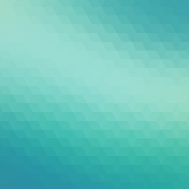 Free Vector | Abstract geometric background in turquoise tones