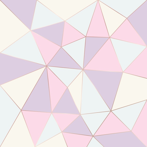 Premium Vector Abstract geometric pattern pastel color.