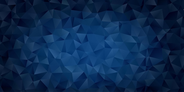 プレミアムベクター 抽象的な幾何学的なポリゴンの背景の壁紙 三角形の低ポリ