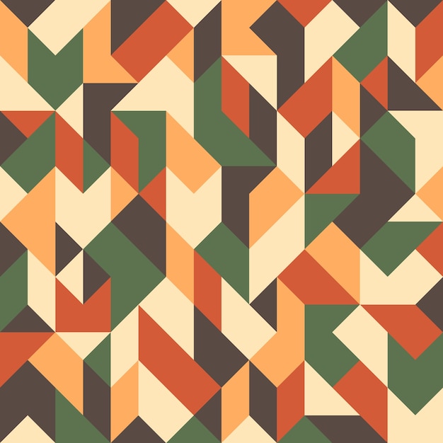 Premium Vector | Abstract geometric seamless pattern.