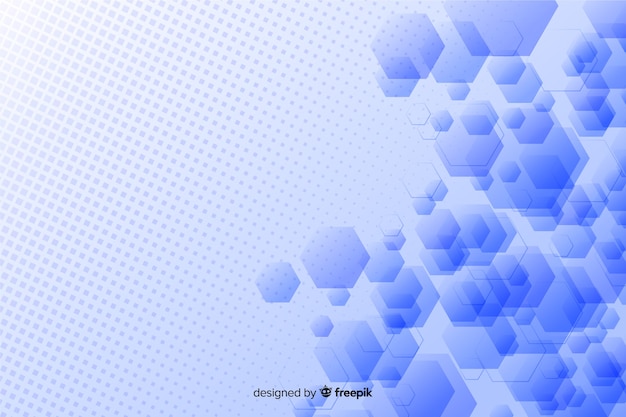 Abstract geometric shapes design Free Vector
