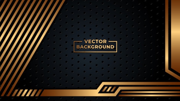 Premium Vector | Abstract golden background