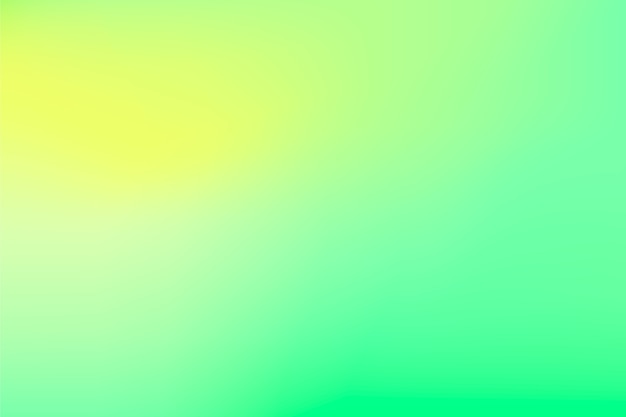 緑の色調で抽象的なグラデーション背景 無料のベクター