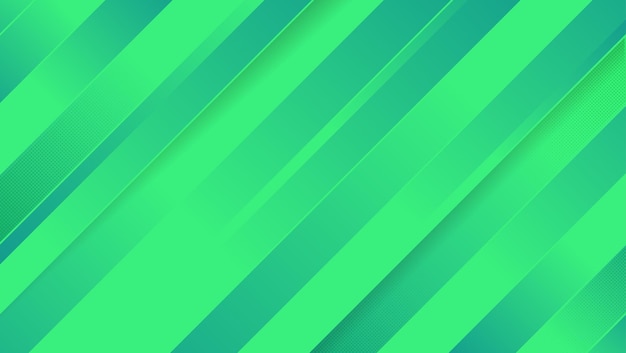 Premium Vector Abstract Green Geometric Background Template