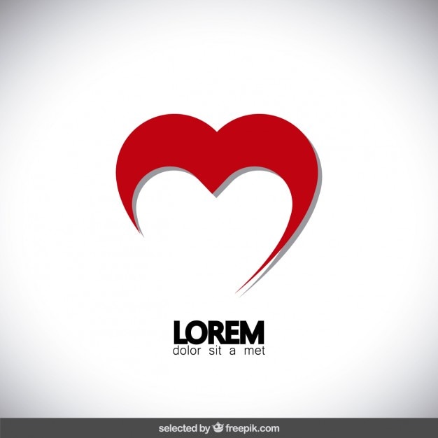 Download Free Download This Free Vector Abstract Heart Logo Use our free logo maker to create a logo and build your brand. Put your logo on business cards, promotional products, or your website for brand visibility.