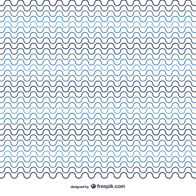Abstract linear waves background template Free Vector