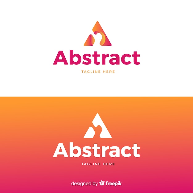 Download Free Download Free Abstract Logo In Gradient Style Vector Freepik Use our free logo maker to create a logo and build your brand. Put your logo on business cards, promotional products, or your website for brand visibility.