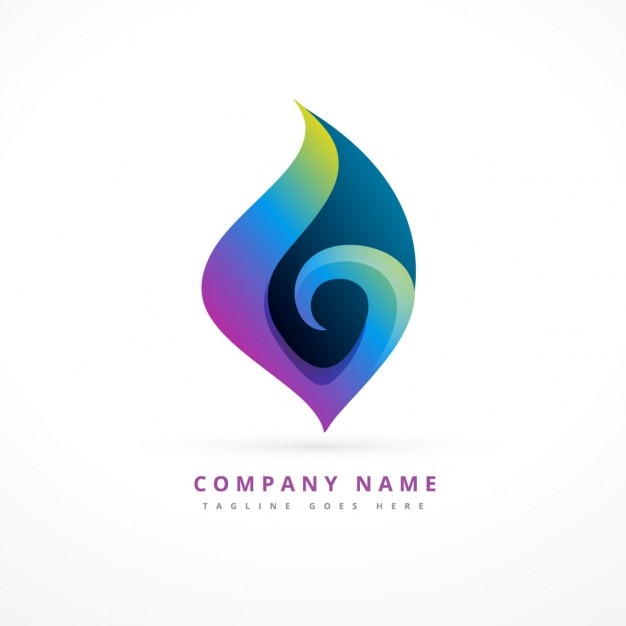 Download Free Vector | Abstract logo template design