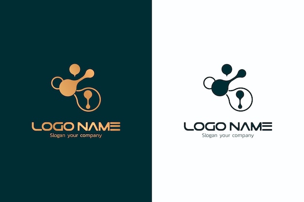 Download Free Download This Free Vector Abstract Logo In Two Versions Design Use our free logo maker to create a logo and build your brand. Put your logo on business cards, promotional products, or your website for brand visibility.