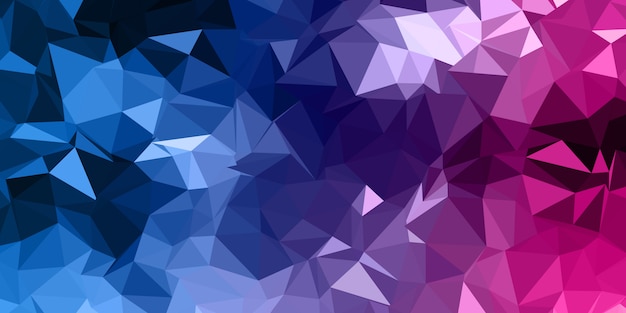 Abstract low poly banner Vector | Free Download