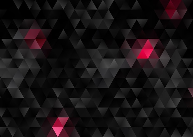 Abstract low poly design Free Vector