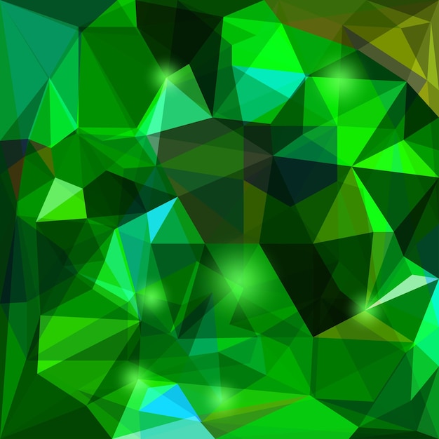 Premium Vector | Abstract low poly polygonal pattern background templat