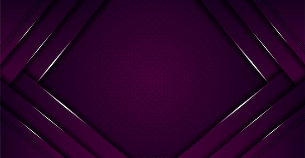 Premium Vector | Abstract luxurious purple background with overlap layer