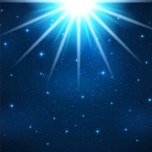 Premium Vector | Abstract magic light background illustration