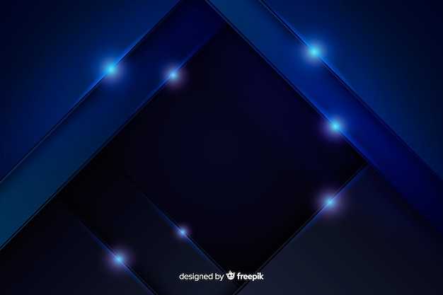 Free Vector | Abstract metallic blue background