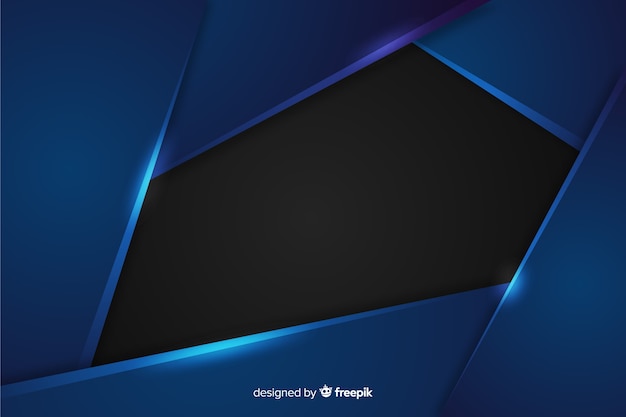 Free Vector | Abstract metallic dark blue background