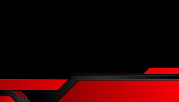 Premium Vector | Abstract metallic red black background with contrast ...