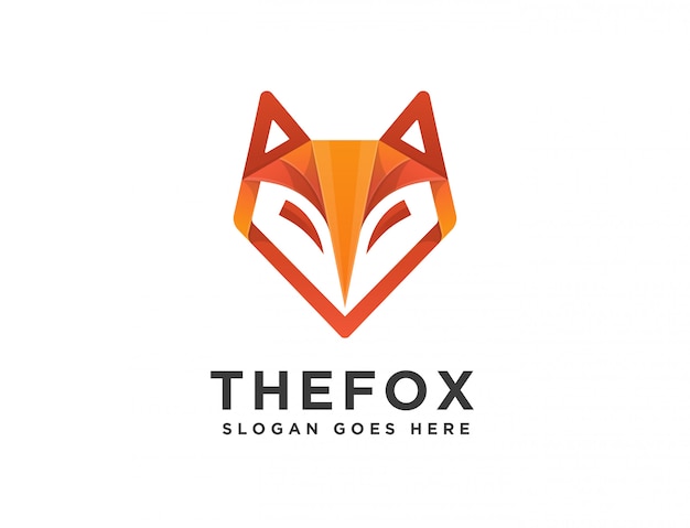 Download Free Abstract Modern Geometric Fox Head Logo Premium Vector Use our free logo maker to create a logo and build your brand. Put your logo on business cards, promotional products, or your website for brand visibility.