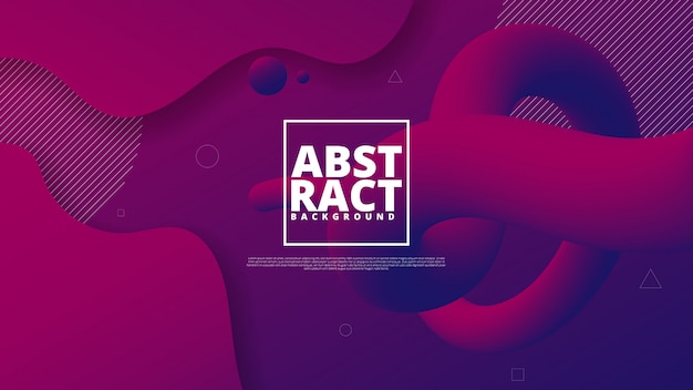 Abstract modern graphic element. Premium Vector