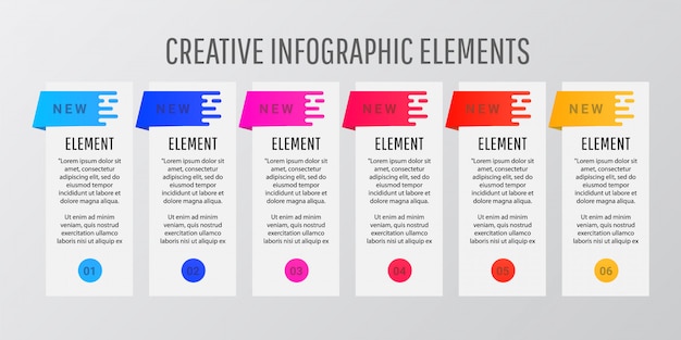 Abstract modern style design template layout. Premium Vector