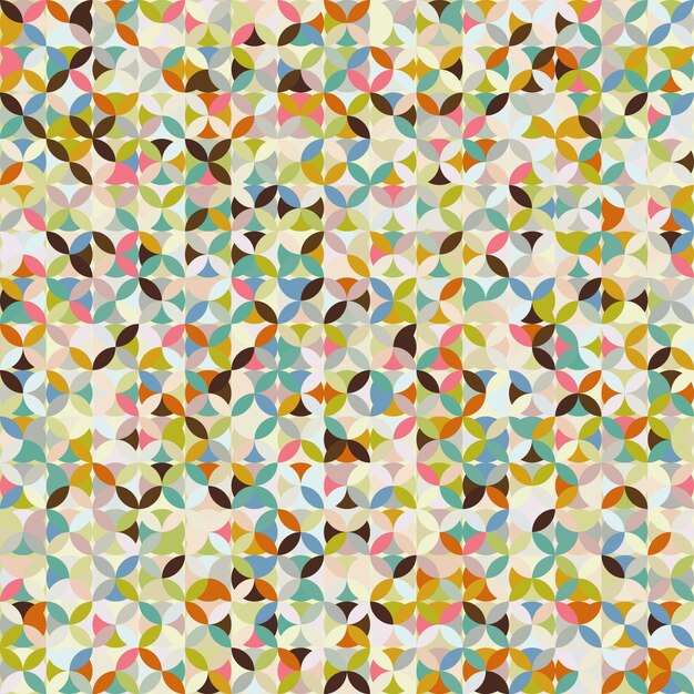Abstract mosaic pattern Premium Vector