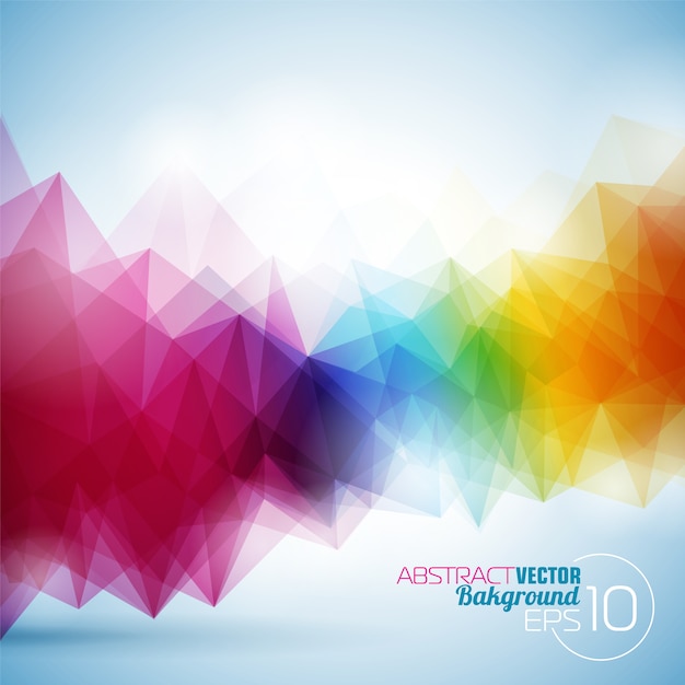 Abstract multicolor background Vector | Free Download