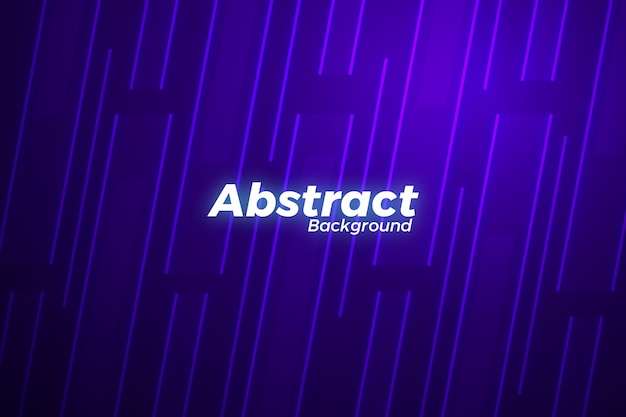 Abstract neon background design Premium Vector