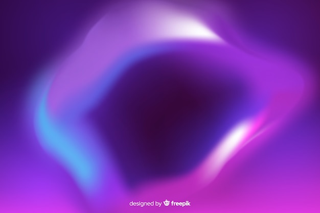 Free Vector Abstract Northern Lights Background In Purple Shades